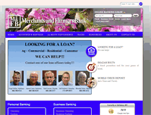 Tablet Screenshot of merchantsandfarmers.net